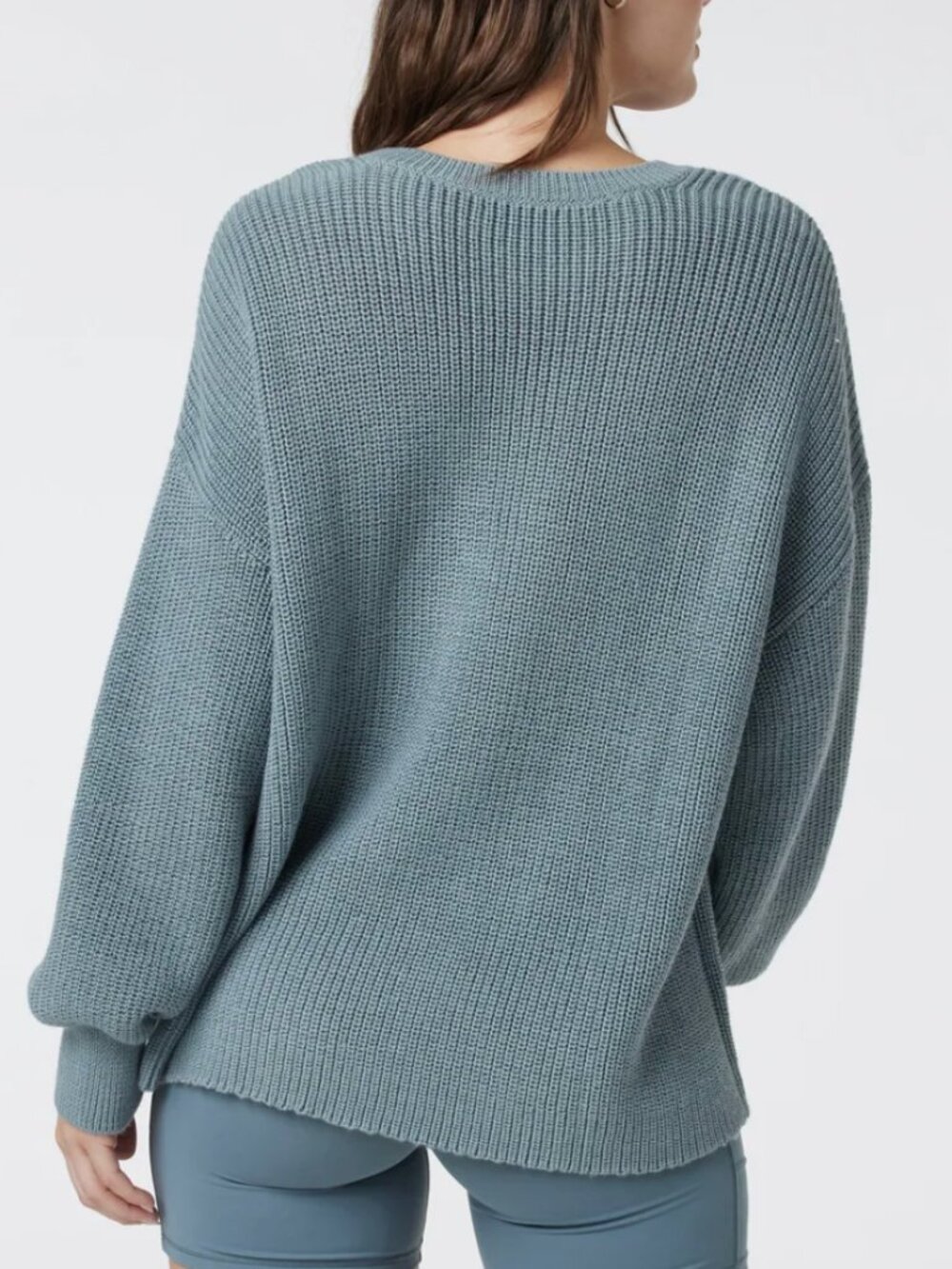 Vuori Alps Crew Neck Sweater - Vintage Pistachio - Picture 2 of 11